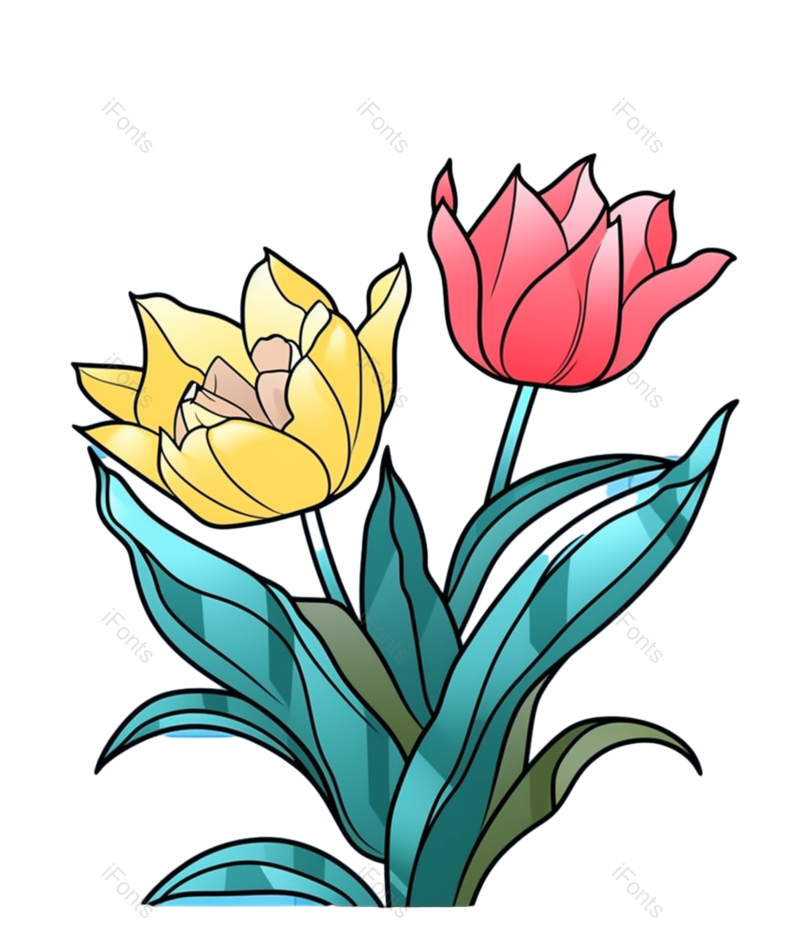叶子图片,装饰元素,母亲节PNG,清新免抠素材